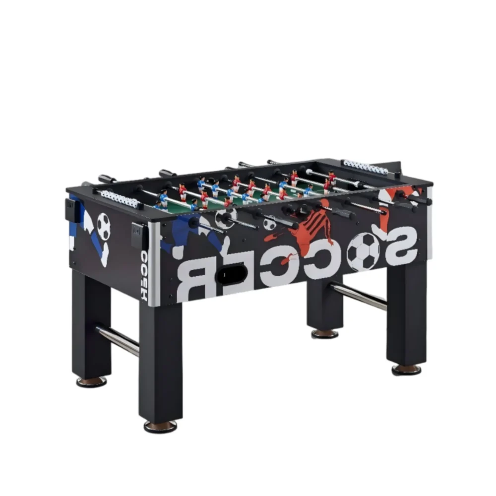 TOPONE 5FT MDF Foosball Table – 8 Rods & Cup Holders